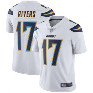 Los Angeles Chargers NFL Football Philip Rivers White Jersey Youth Limited 17 Road Vapor Untouchable